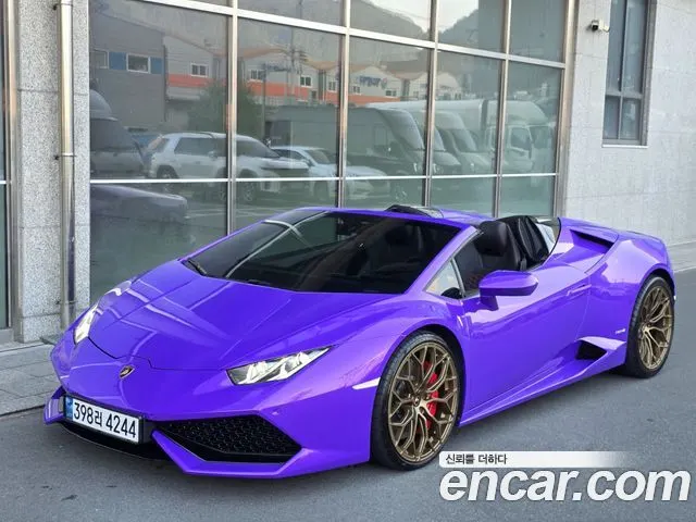LAMBORGHINI HURACAN 2017 — 21 000 км, красный, Корея — под ключ — фото 9