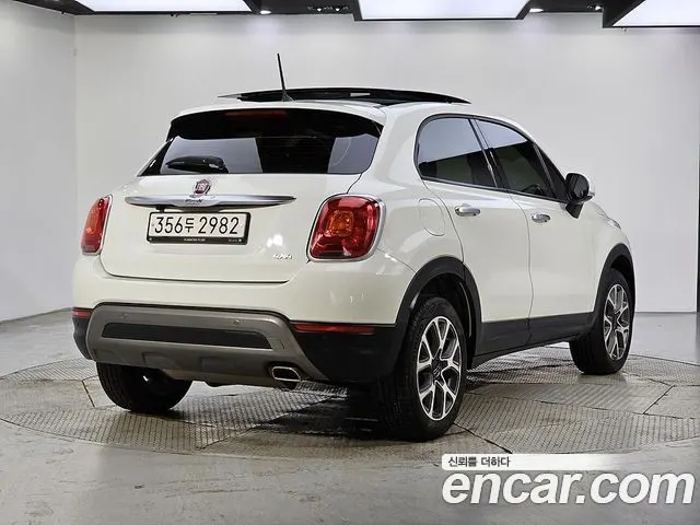 FIAT 500X 2016 — 113 141 км, белый-перламутр, Корея — под ключ — фото 2