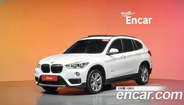BMW X1 2018 — 79 332 км, белый, Корея — под ключ — фото 2
