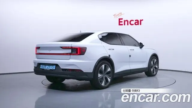 POLESTAR POLESTAR 2 2023 — 50 980 км, серебристо-серый, Корея — под ключ — фото 1