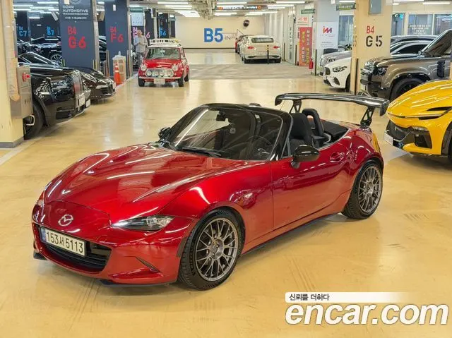 MAZDA MX-5 MIATA 2021 — 30 600 км, красный, Корея — под ключ — фото 1