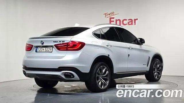 BMW X6 2016 — 216 278 км, белый, Корея — под ключ — фото 2