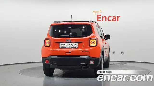 JEEP RENEGADE 2019 — 80 748 км, оранжевый, Корея — под ключ — фото 4