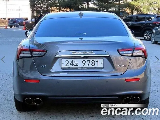 MASERATI GHIBLI 2017 — 106 509 км, серый, Корея — под ключ — фото 4