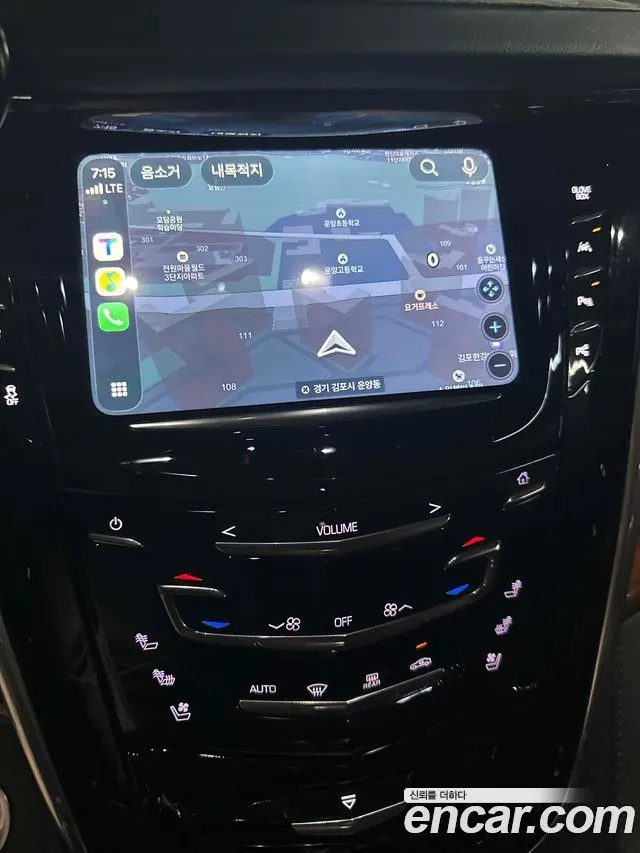 CADILLAC ESCALADE 2019 — 143 000 км, чёрный, Корея — под ключ — фото 10