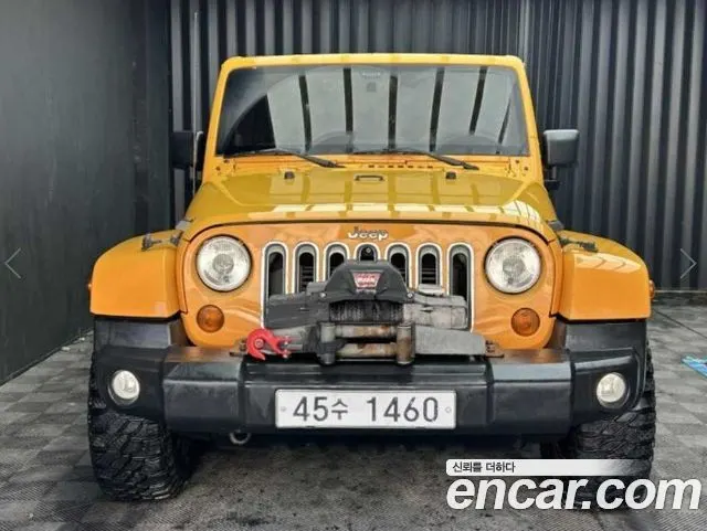 JEEP WRANGLER 2013 — 211 123 км, жёлтый, Корея — под ключ — фото 5