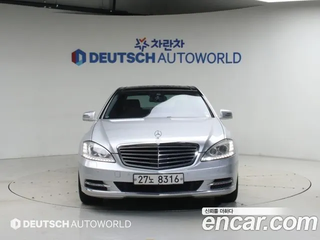 MERCEDES-BENZ S-CLASS W221 2011 — 235 200 км, серебристый, Корея — под ключ — фото 3