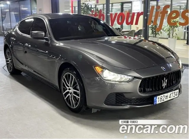 MASERATI GHIBLI — из Кореи под ключ