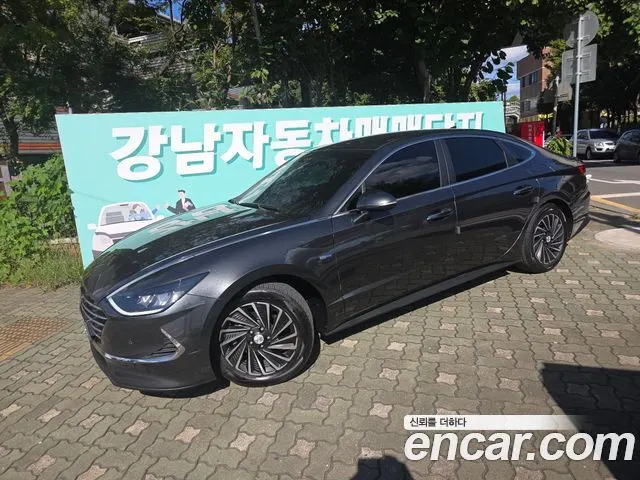 HYUNDAI SONATA HYBRID 2020 — 232 967 км, бежевый, Корея — под ключ — фото 1