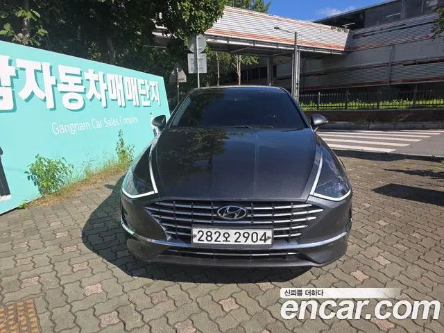 HYUNDAI SONATA HYBRID 2020 — 232 967 км, бежевый, Корея — под ключ — фото 3