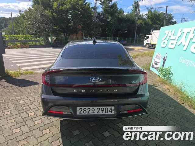 HYUNDAI SONATA HYBRID 2020 — 232 967 км, бежевый, Корея — под ключ — фото 4