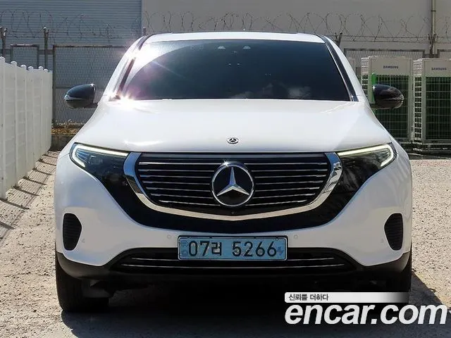 MERCEDES-BENZ EQC N293 2020 — 53 546 км, белый, Корея — под ключ — фото 6