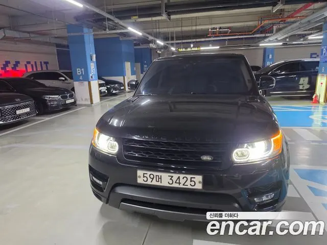 LAND ROVER RANGE ROVER SPORT 2017 — 73 739 км, чёрный, Корея — под ключ — фото 11