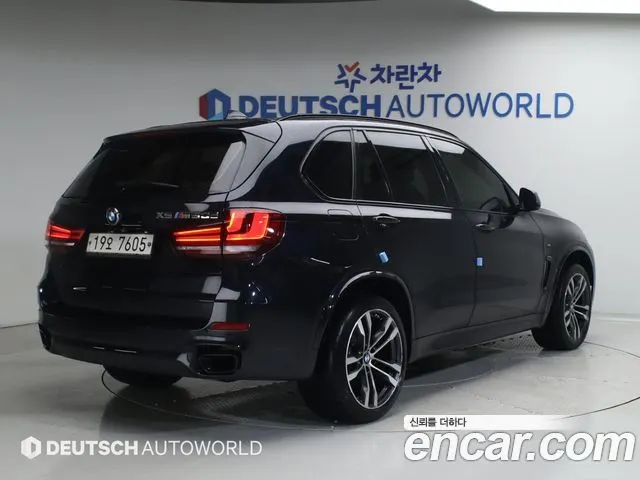 BMW X5 2016 — 189 000 км, чёрный, Корея — под ключ — фото 2