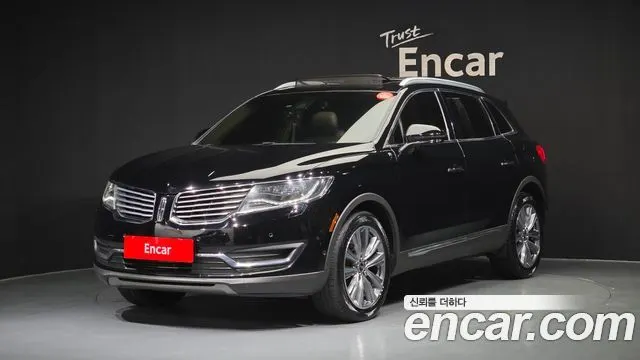 LINCOLN MKX 2016 — 188 166 км, чёрный, Корея — под ключ — фото 1