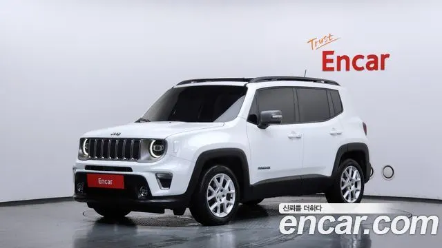 JEEP RENEGADE 2021 — 90 294 км, белый, Корея — под ключ — фото 1