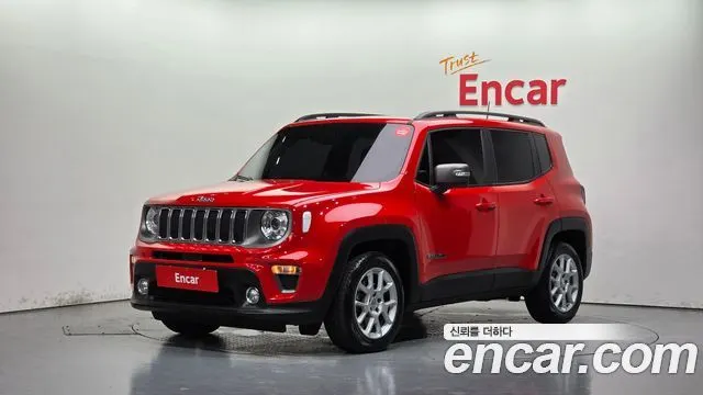 JEEP RENEGADE 2019 — 42 053 км, красный, Корея — под ключ — фото 1