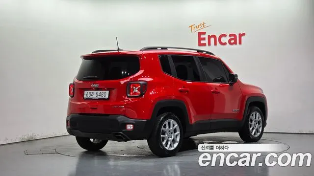 JEEP RENEGADE 2019 — 42 053 км, красный, Корея — под ключ — фото 2