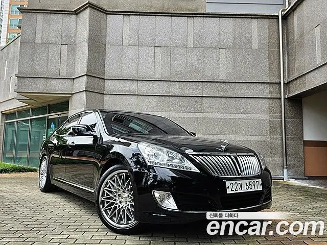 HYUNDAI EQUUS 2015 — 157 344 км, чёрный, Корея — под ключ — фото 5