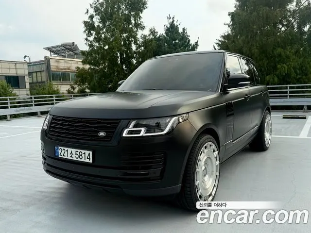 LAND ROVER RANGE ROVER — из Кореи под ключ