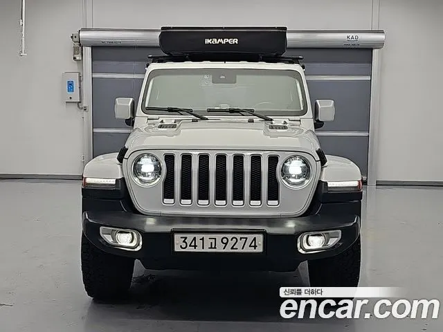 JEEP WRANGLER 2019 — 136 661 км, белый, Корея — под ключ — фото 2