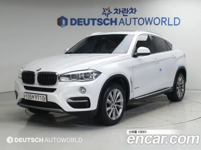 BMW X6 2016 — 205 781 км, белый, Корея — под ключ — фото 12
