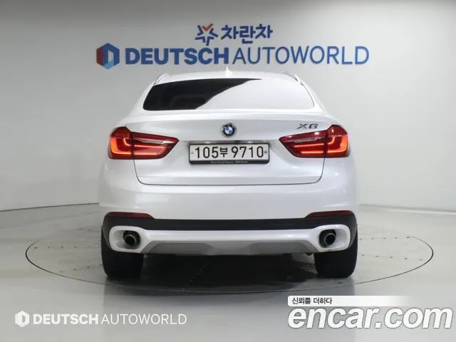BMW X6 2016 — 205 781 км, белый, Корея — под ключ — фото 4