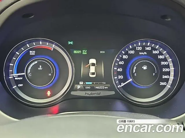 HYUNDAI GRANDEUR HYBRID 2015 — 146 187 км, чёрный, Корея — под ключ — фото 8