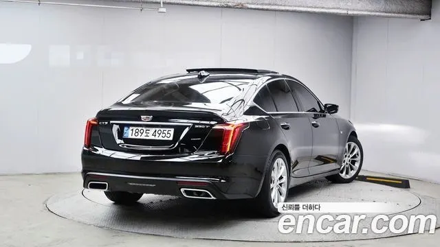 CADILLAC CT5 2020 — 36 096 км, чёрный, Корея — под ключ — фото 2