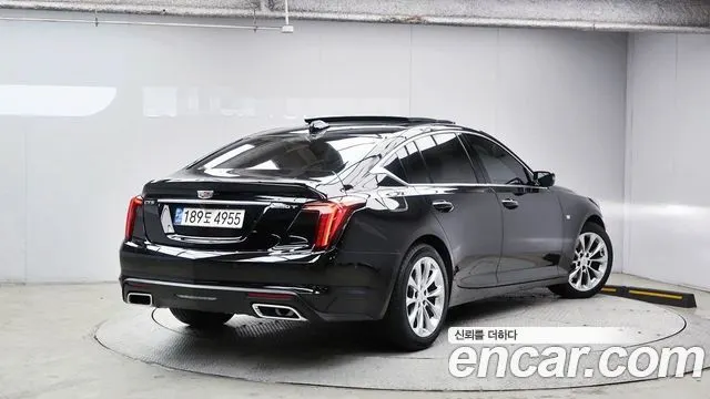 CADILLAC CT5 2020 — 36 096 км, чёрный, Корея — под ключ — фото 4