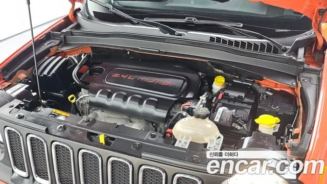 JEEP RENEGADE 2017 — 80 492 км, оранжевый, Корея — под ключ — фото 6