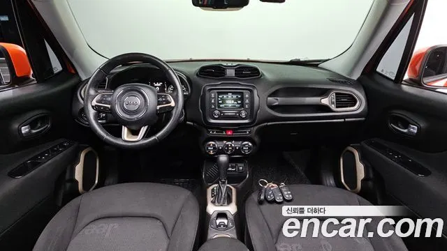JEEP RENEGADE 2017 — 80 492 км, оранжевый, Корея — под ключ — фото 7