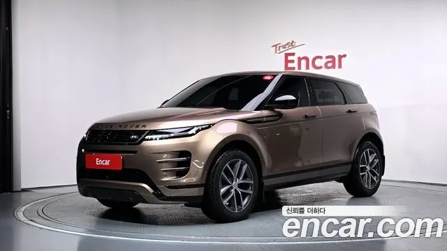 LAND ROVER RANGE ROVER EVOQUE 2025 — 12 714 км, светло-золотистый, Корея — под ключ — фото 1