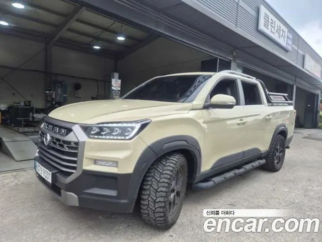 KGM REXTON SPORTS KHAN 2024 — 75 246 км, светло-золотистый, Корея — под ключ — фото 2