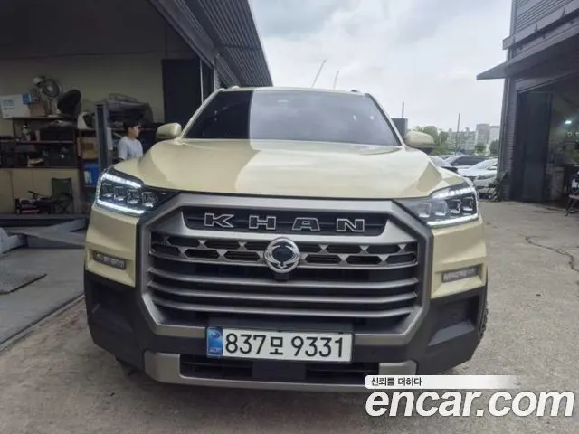 KGM REXTON SPORTS KHAN 2024 — 75 246 км, светло-золотистый, Корея — под ключ — фото 11