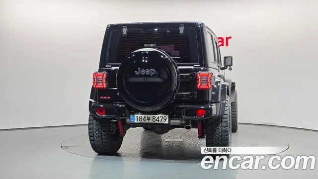 JEEP WRANGLER 2018 — 88 362 км, чёрный, Корея — под ключ — фото 4