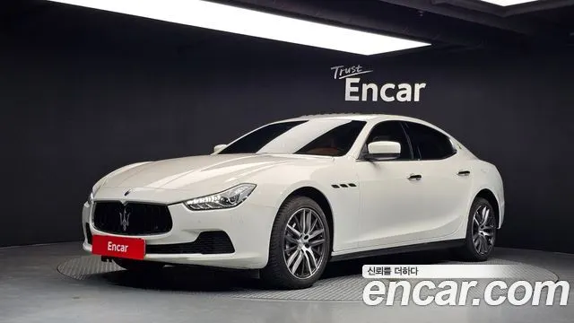 MASERATI GHIBLI — из Кореи под ключ