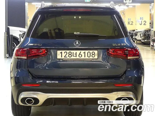 MERCEDES-BENZ GLB-CLASS X247 2022 — 35 800 км, синий, Корея — под ключ — фото 5