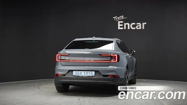 POLESTAR POLESTAR 2 2023 — 91 043 км, серебристо-серый, Корея — под ключ — фото 4