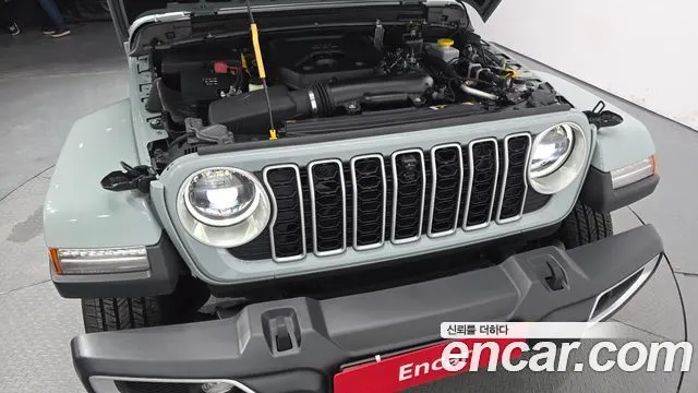 JEEP WRANGLER 2024 — 33 690 км, голубой, Корея — под ключ — фото 6