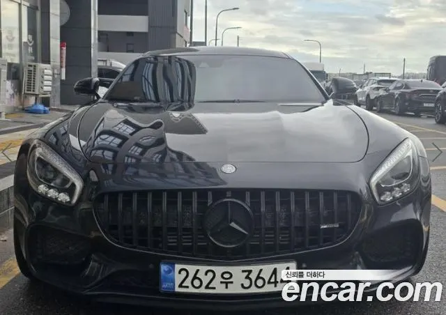 MERCEDES-BENZ AMG GT 2016 — 110 470 км, чёрный, Корея — под ключ — фото 3
