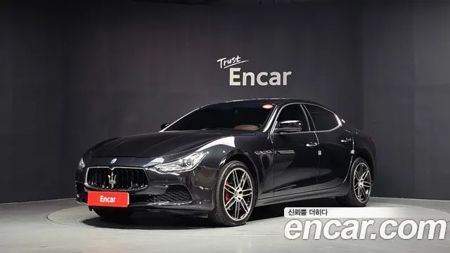 MASERATI GHIBLI — из Кореи под ключ