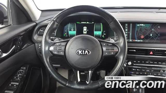 KIA K7 PREMIER HYBRID 2020 — 113 694 км, синий, Корея — под ключ — фото 12
