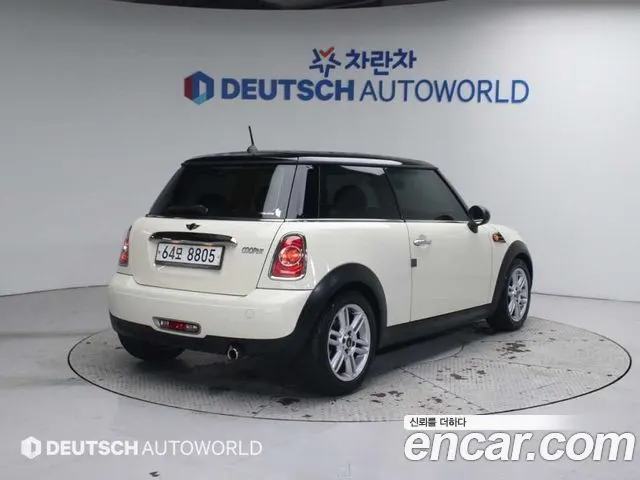 MINI COOPER 2012 — 118 915 км, белый-перламутр, Корея — под ключ — фото 2