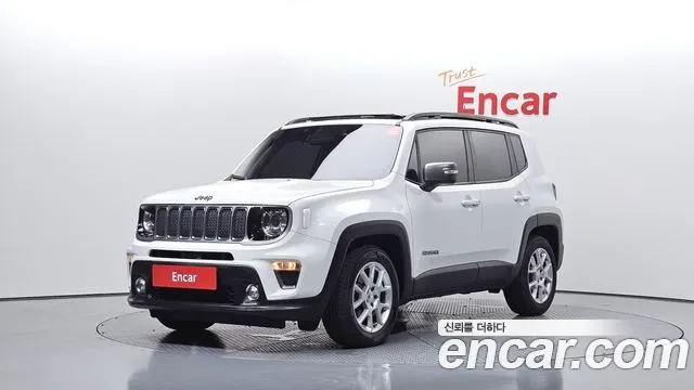 JEEP RENEGADE 2019 — 74 115 км, белый, Корея — под ключ — фото 1