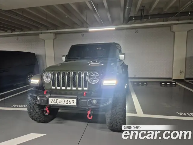JEEP WRANGLER 2020 — 52 100 км, тёмно-зелёный, Корея — под ключ — фото 3