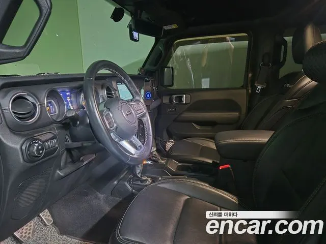 JEEP WRANGLER 2020 — 52 100 км, тёмно-зелёный, Корея — под ключ — фото 7