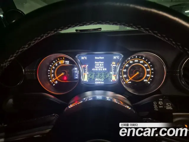 JEEP WRANGLER 2020 — 52 100 км, тёмно-зелёный, Корея — под ключ — фото 8