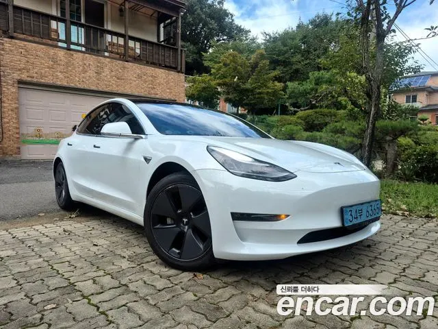 TESLA MODEL 3 2020 — 94 200 км, белый, Корея — под ключ — фото 3
