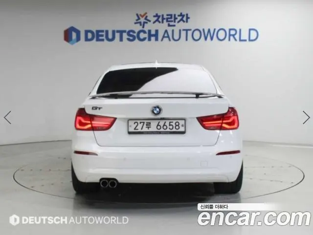 BMW 3 SERIES GT 2019 — 156 801 км, белый, Корея — под ключ — фото 4